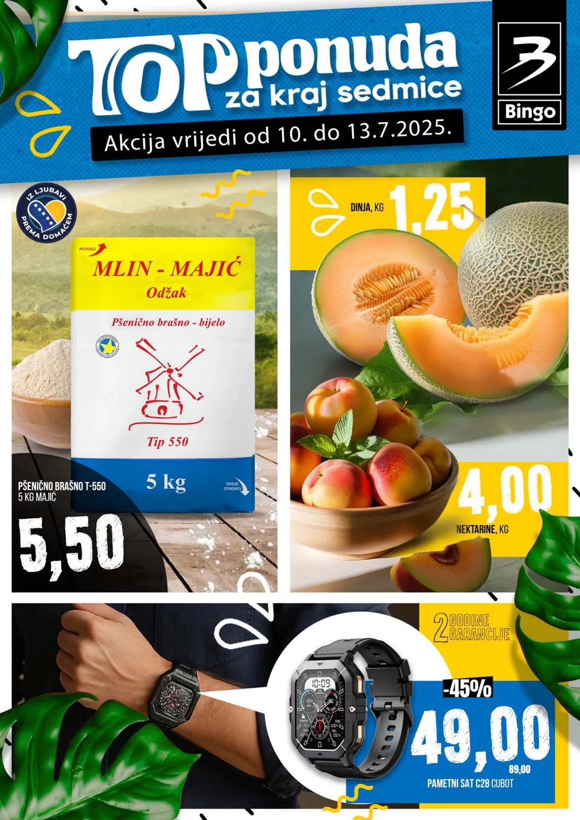Bingo vikend akcija – TOP ponuda za kraj sedmice (do 13.07.2025.)