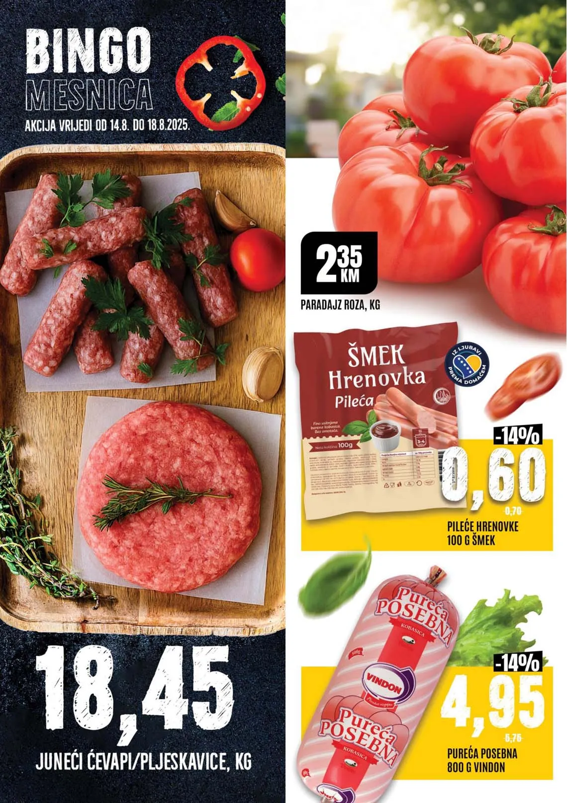 Vikend akcija sniženja Bingo