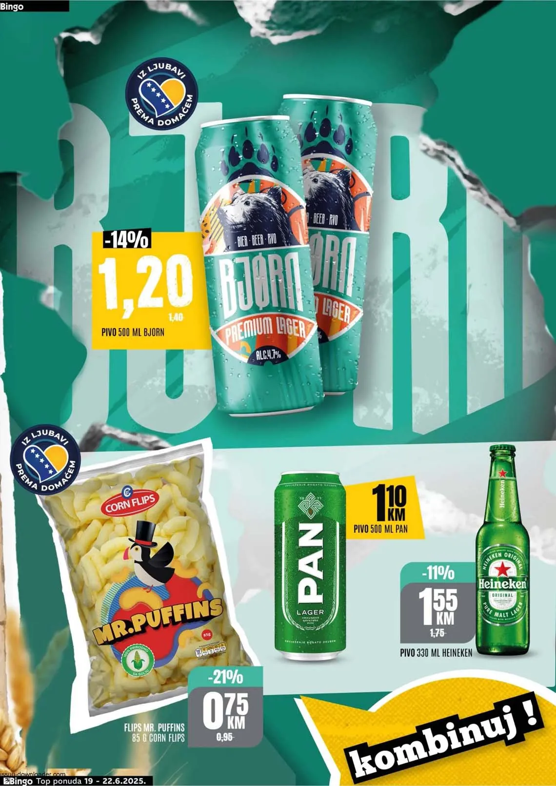 Vikend akcija sniženja Bingo