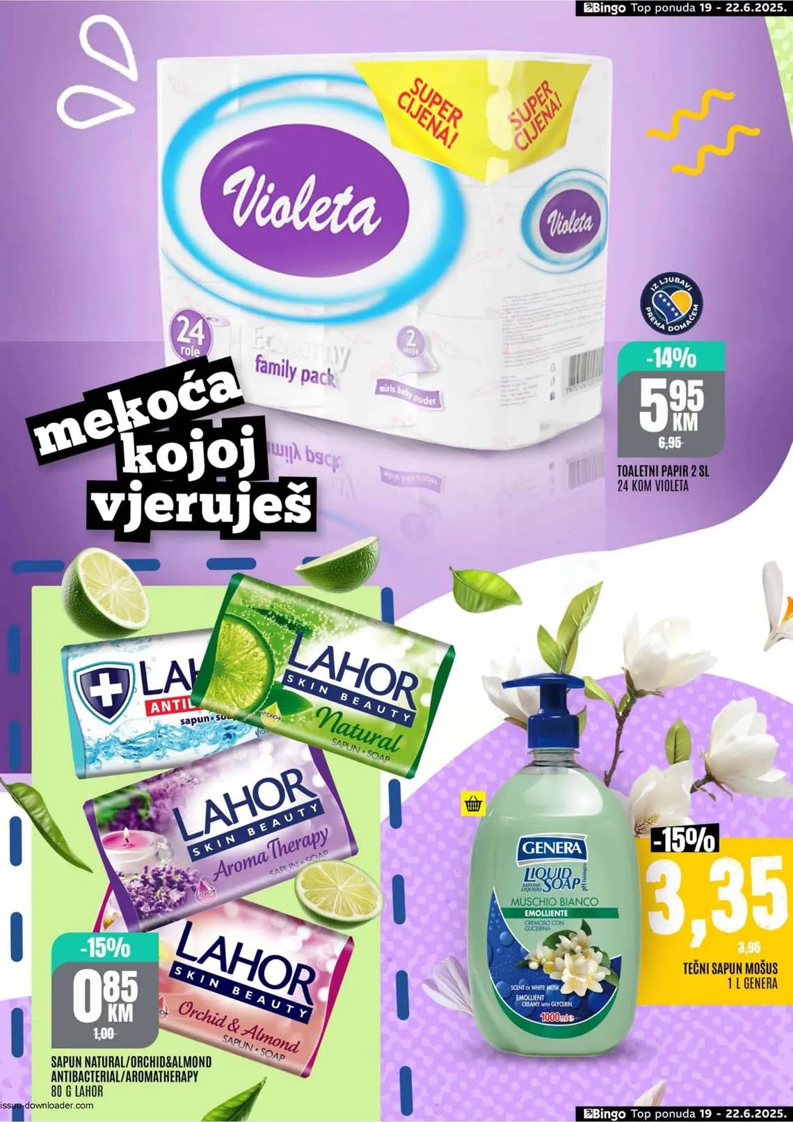 Vikend akcija sniženja Bingo