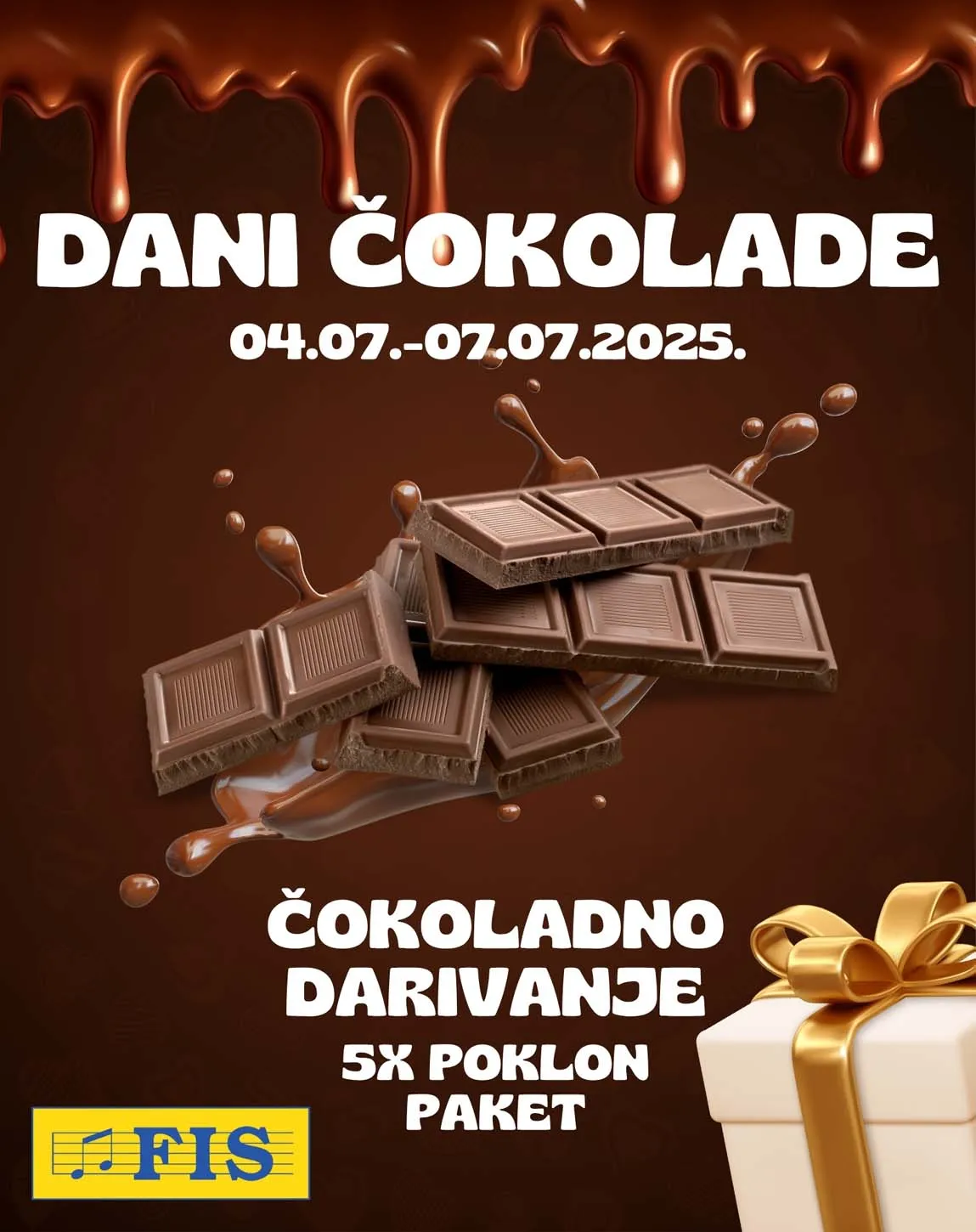 FIS Akcija DANI ČOKOLADE sniženja do 07.07.2025