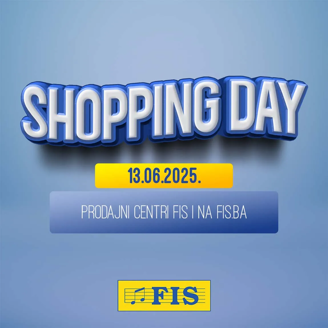 FIS akcija Shopping day sniženja za 13.06.2025