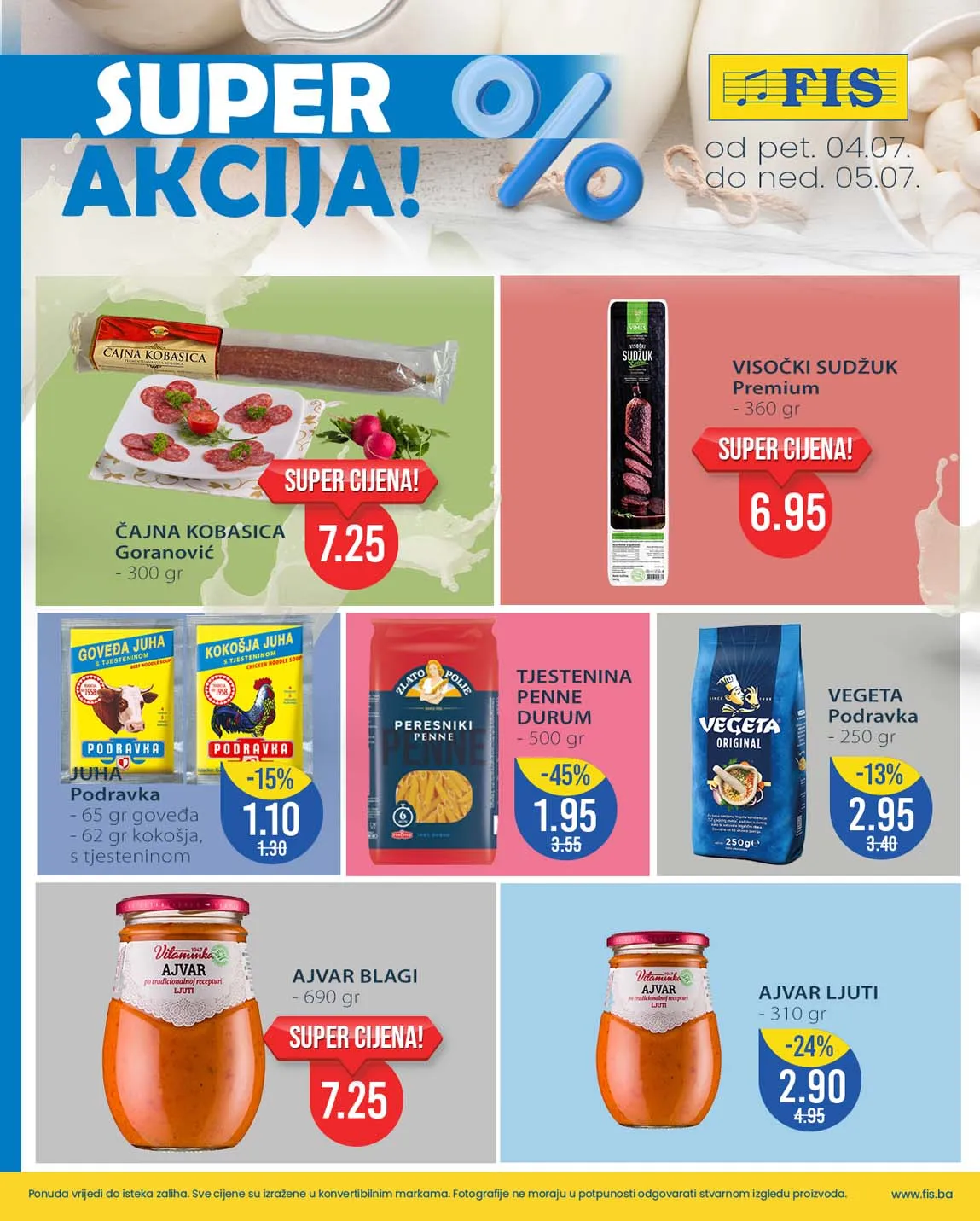 FIS vikend akcija sniženja