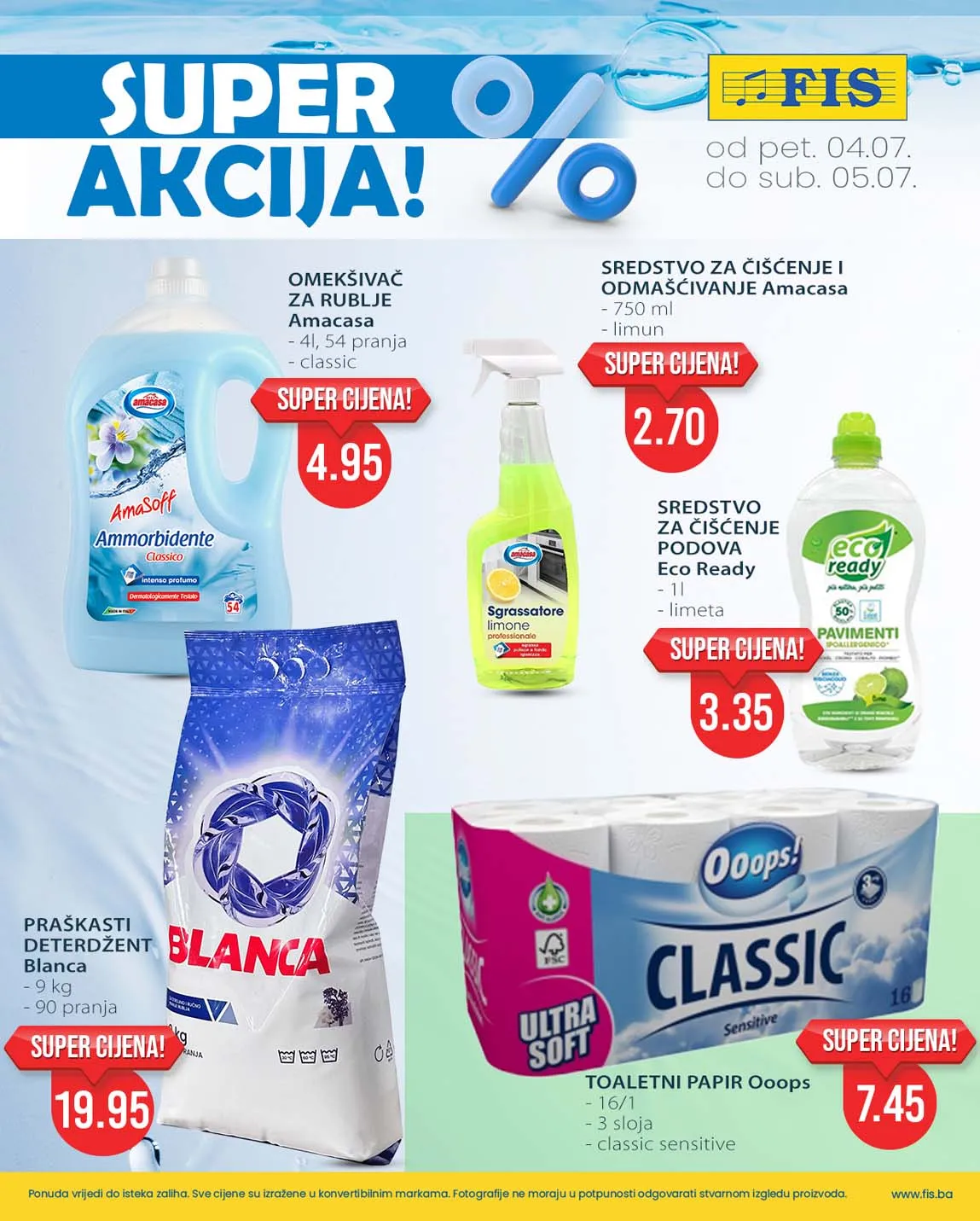 FIS vikend akcija sniženja