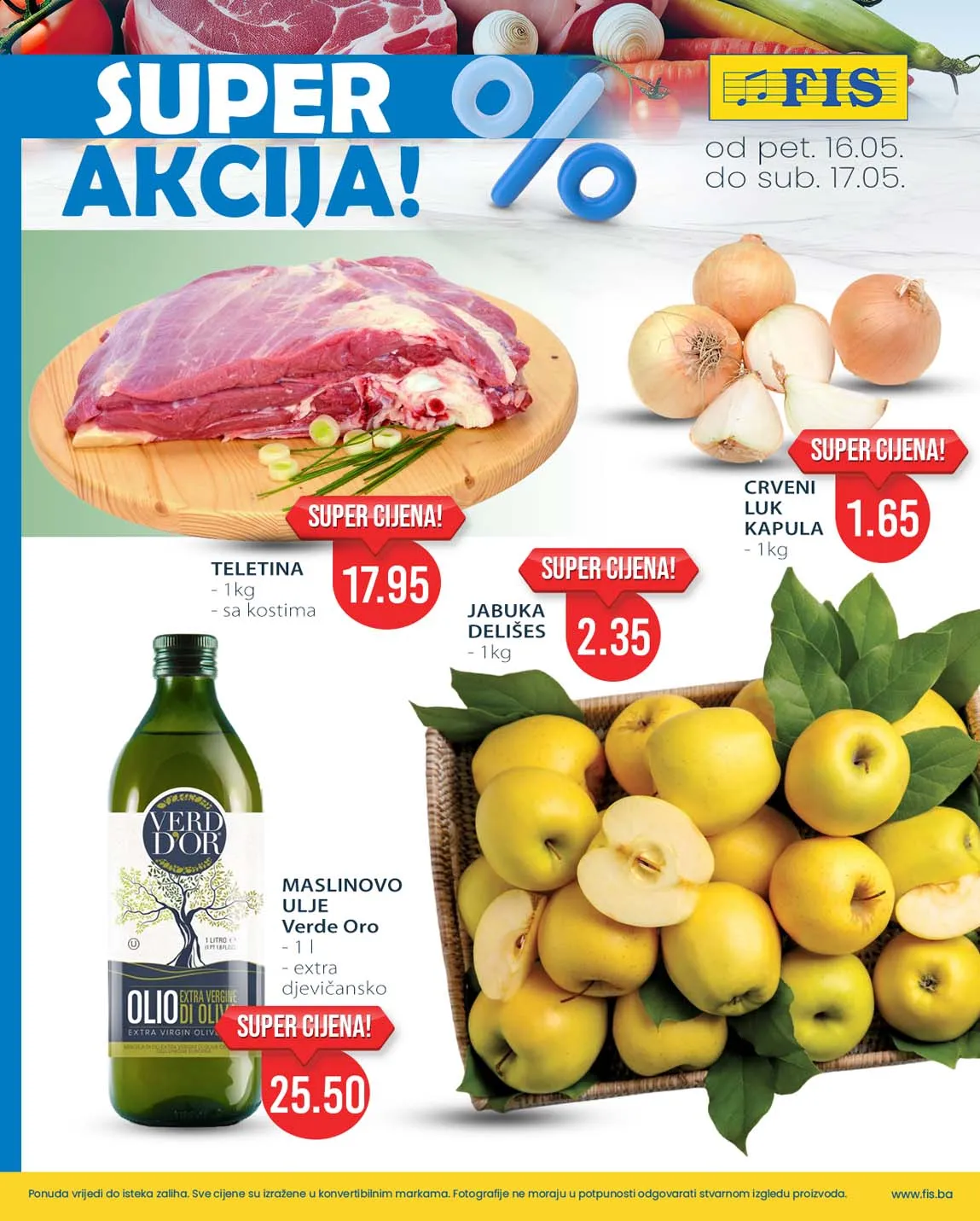 FIS Akcija Vikend sniženja do 17.05.2025