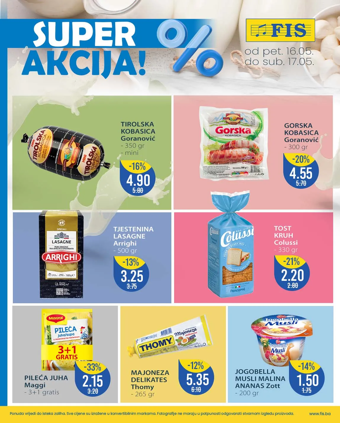 FIS vikend akcija sniženja