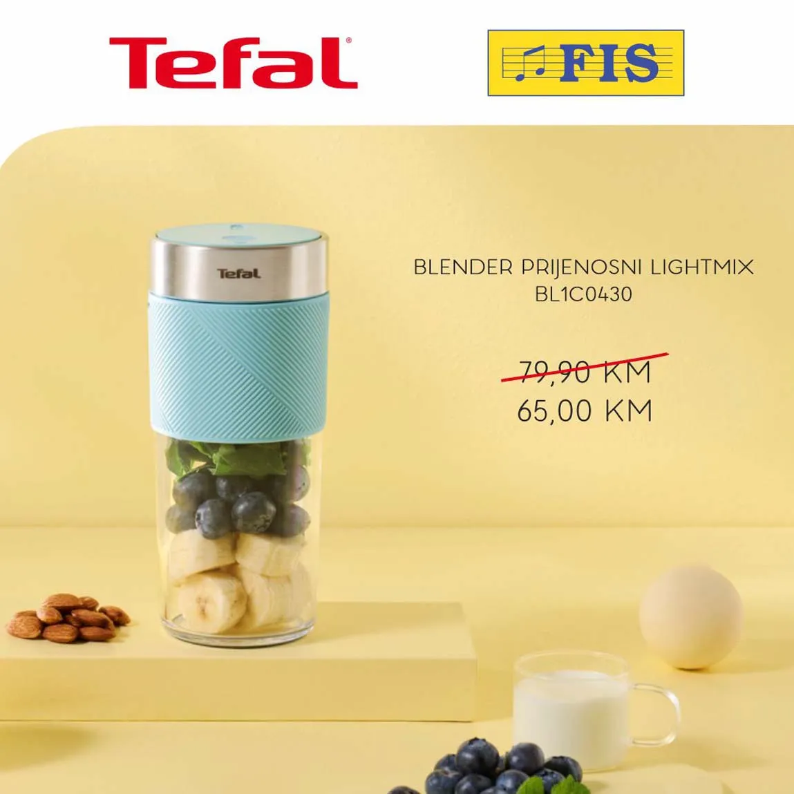 FIS AKCIJA TEFAL - ROWENTA - KRUPS Katalog  sniženja do 24.07.2025