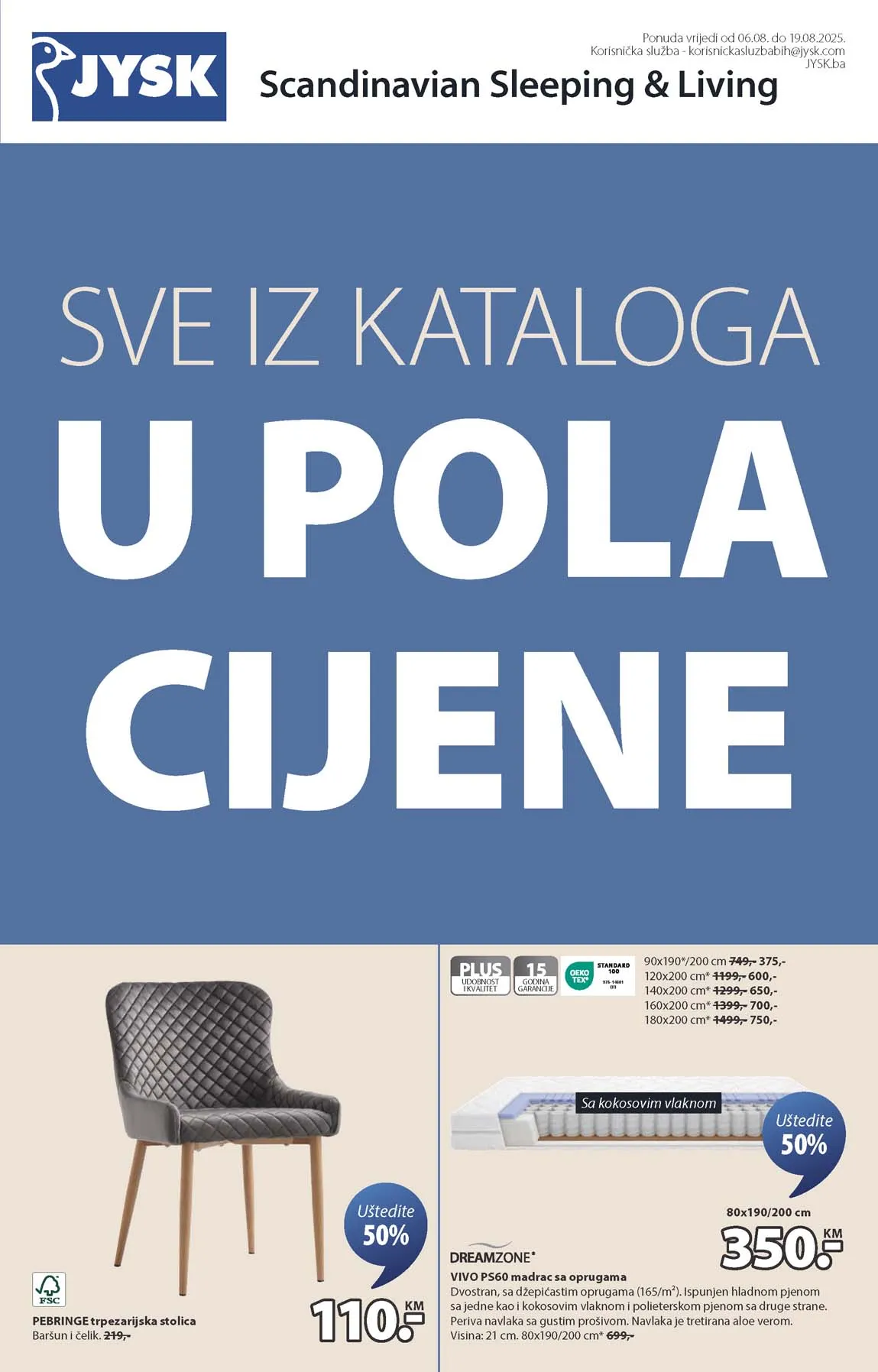 Jysk kataloška ponuda