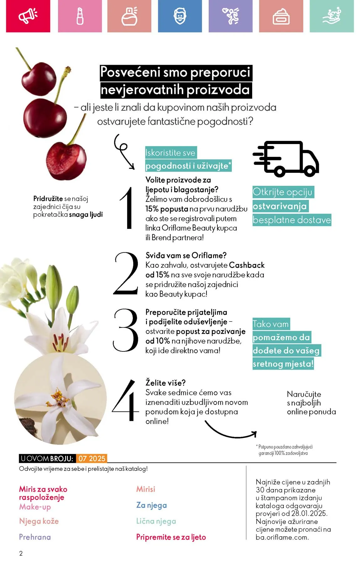 Oriflame katalozi katalog akcija