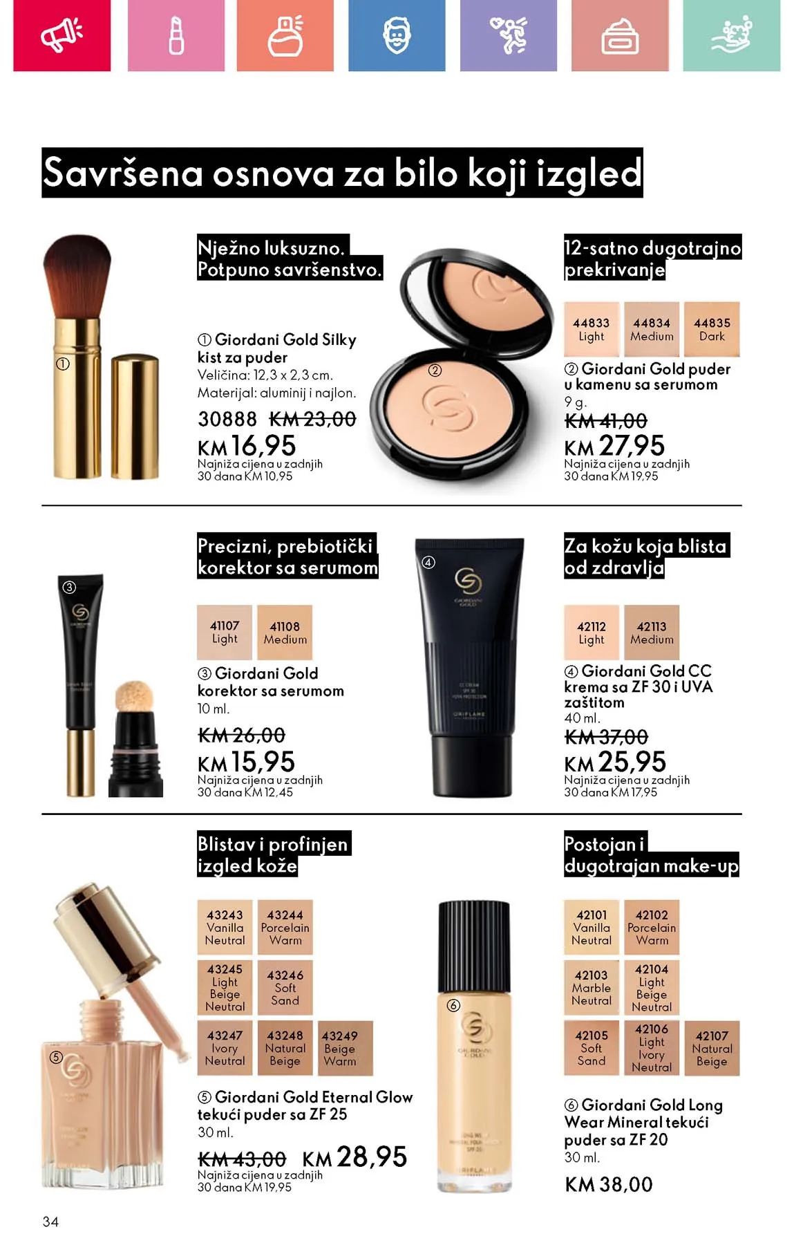 Oriflame katalozi katalog akcija