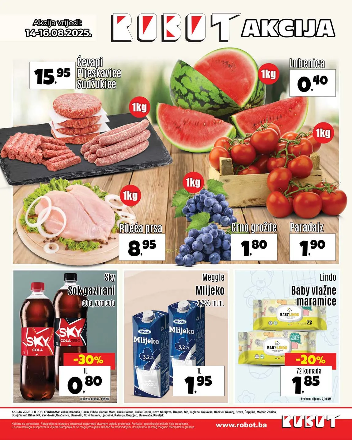 Robot Super vikend akcija – Sniženja do 16.08.2025