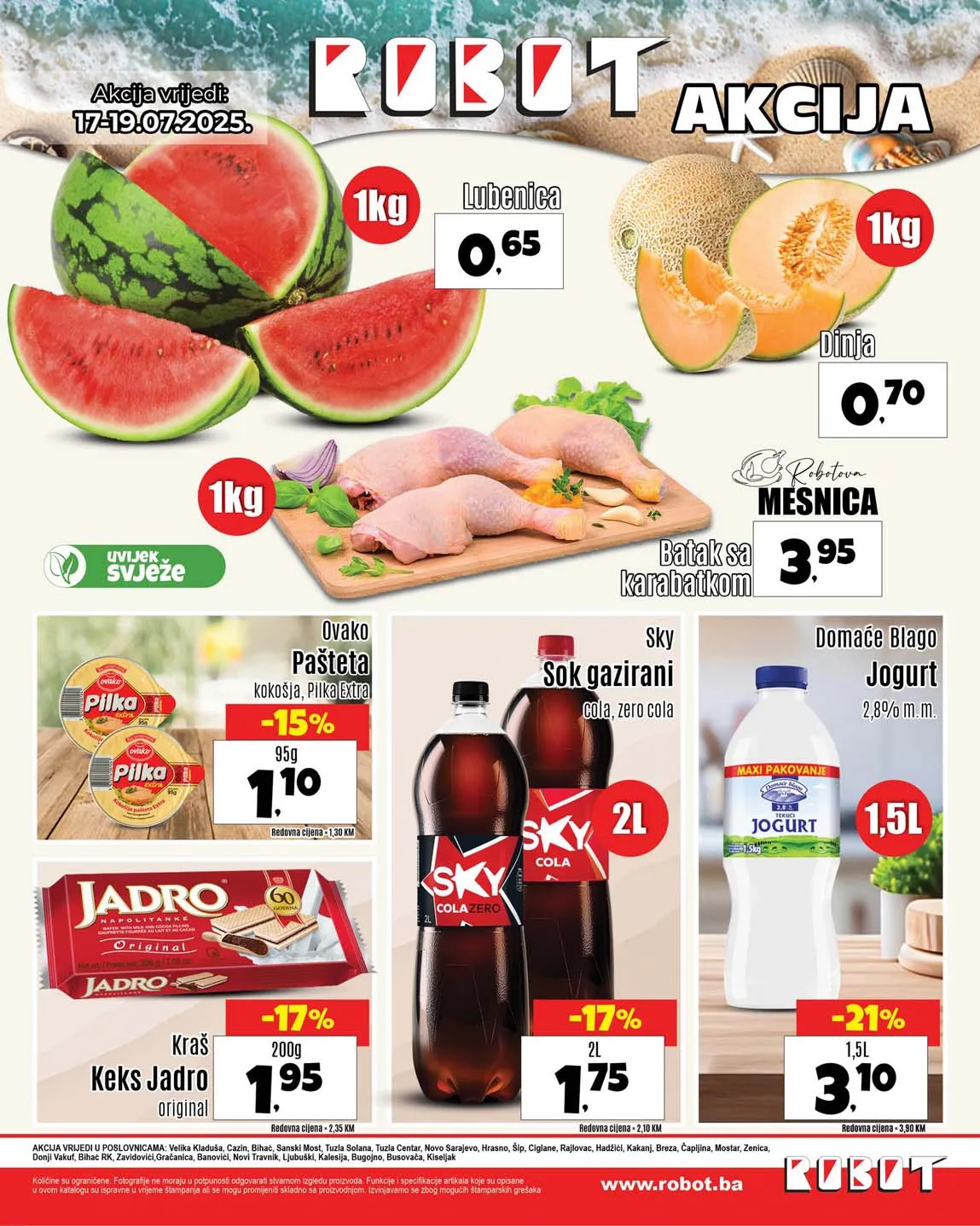 Robot super vikend akcija – Sniženja do 19.07.2025. | Popusti do 50%