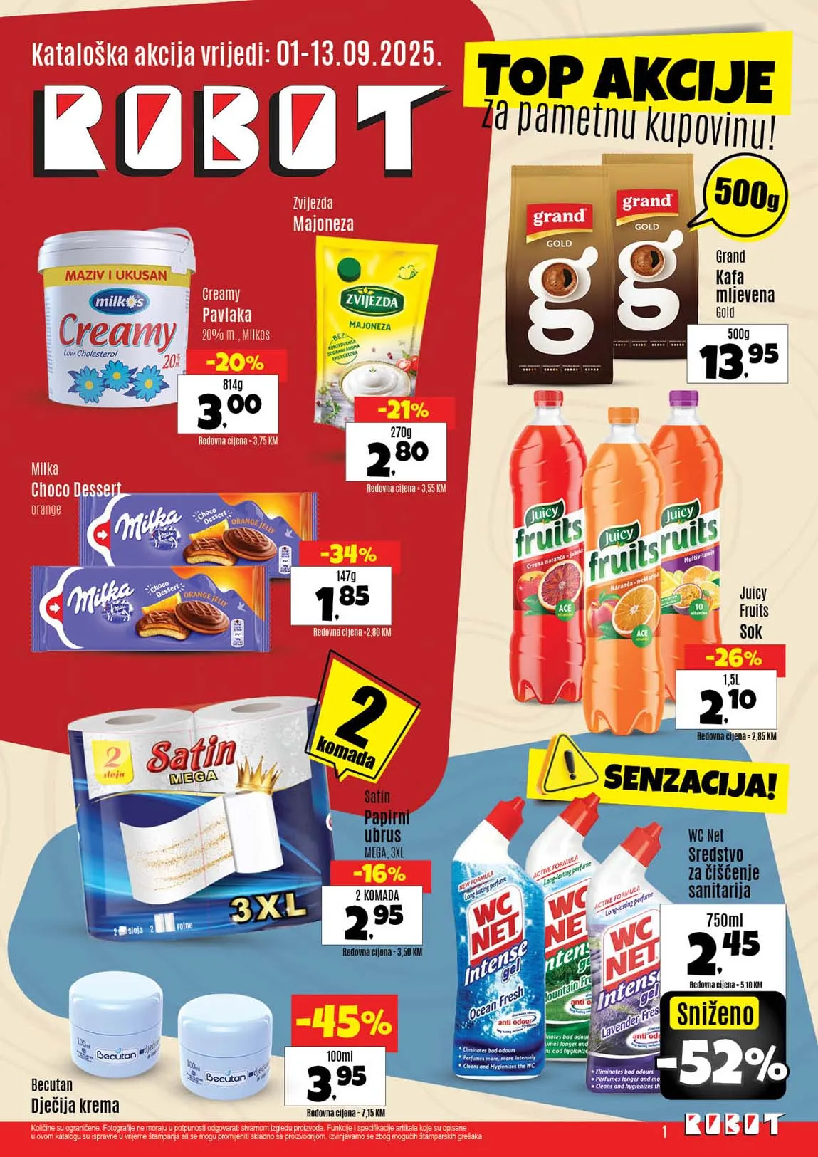 Robot super katalog sniženja do 13.09.2025 – top akcije za pametnu kupovinu