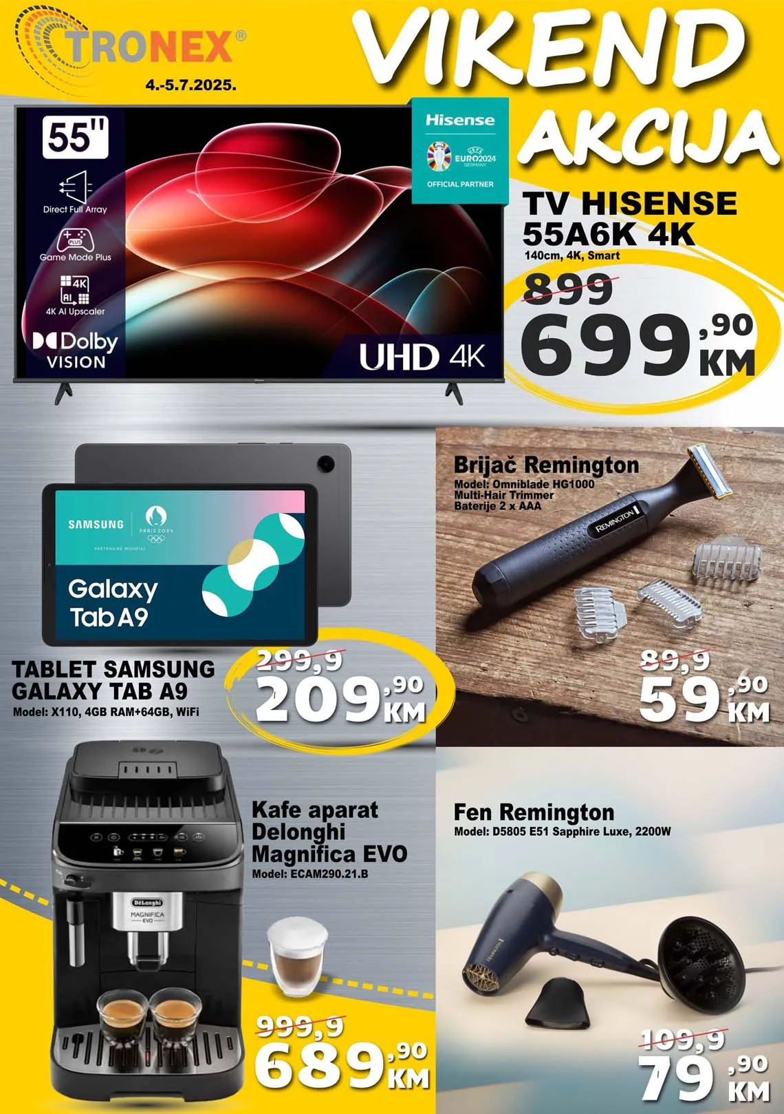TRONEX VIKEND AKCIJA DO 05.07.2025