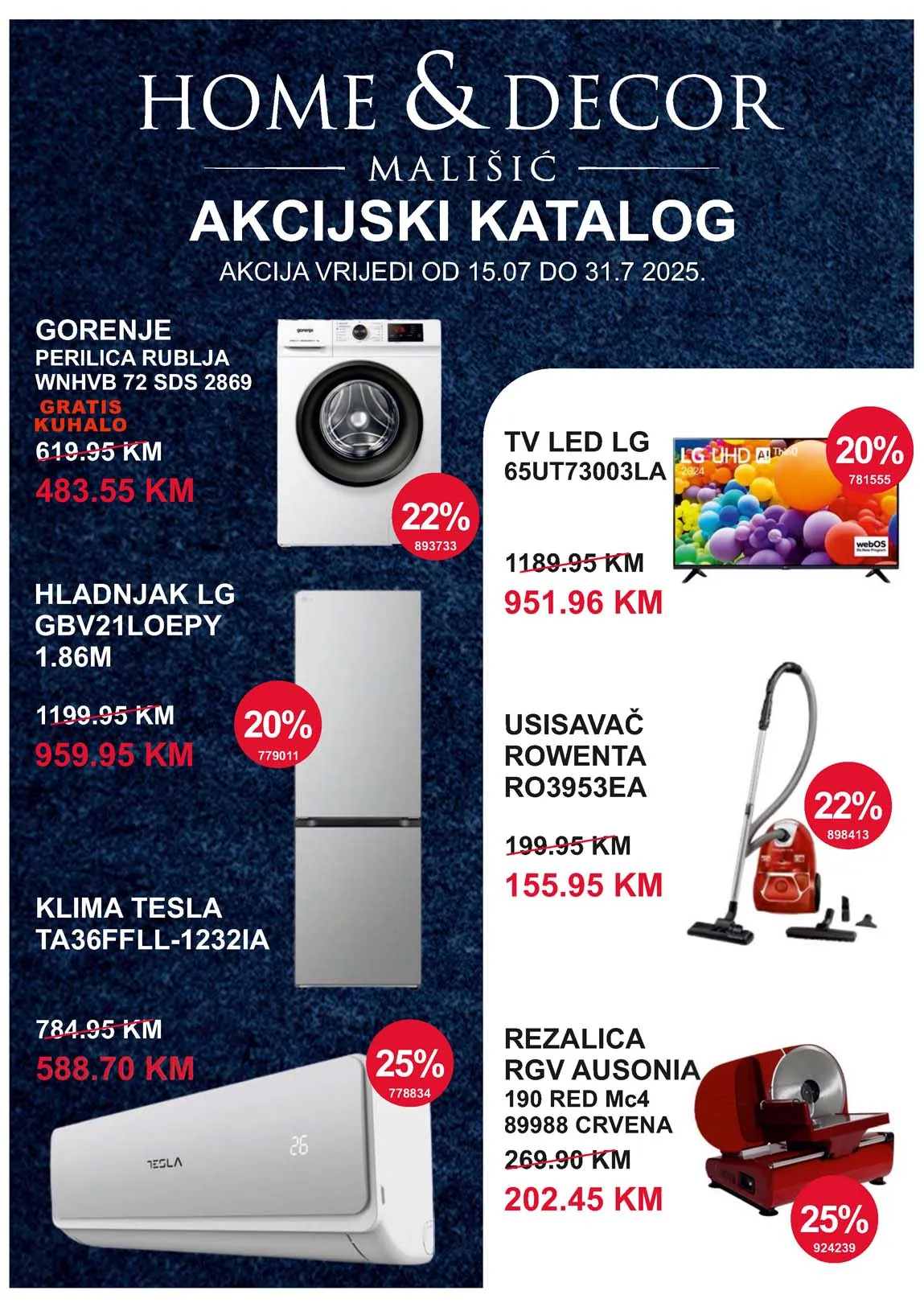 Mališić akcija tehnike – Sniženja do 50% do 31.07.2025! Ne propustite!
